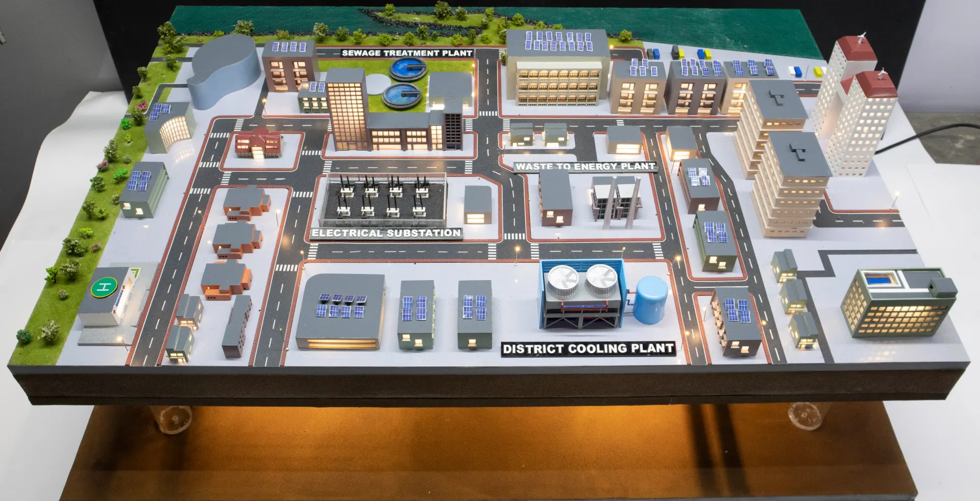 Architectural
                                Master Plan Model